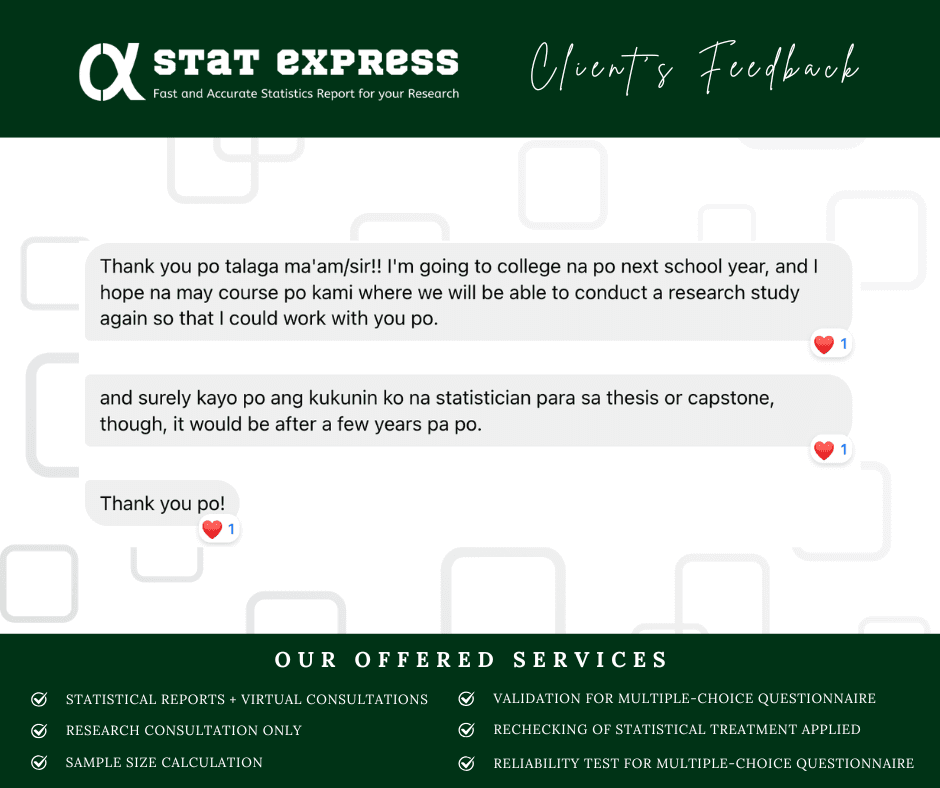 Feedback from Joseph R.