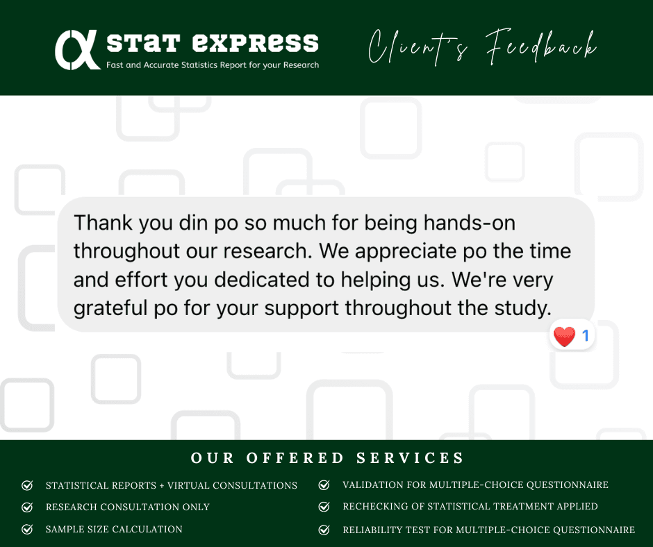 Feedback from Zipporah O.
